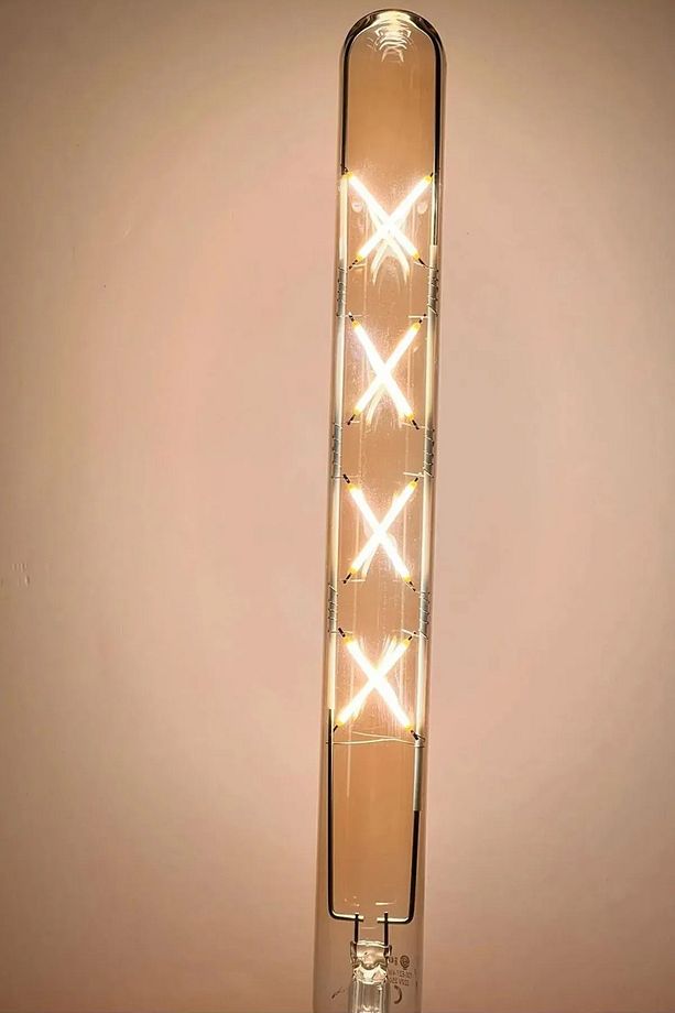 8W 220V E27 30 Cm Rustik LED Ampul T30-8 - 1