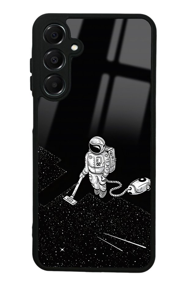 Samsung A16 Astronaut Tatiana Design Glossy Phone Case
