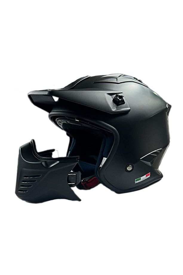 Çene Açılır Kask Sw 726 X Tokyo Mat Siyah - 2