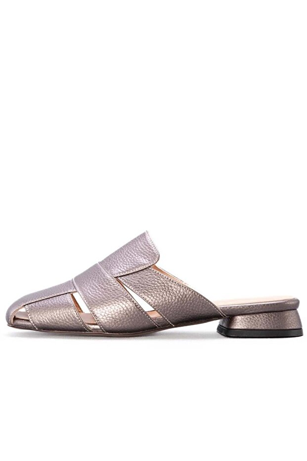 Yulia Women's Genuine Leather Evening Dress Slippers K1597