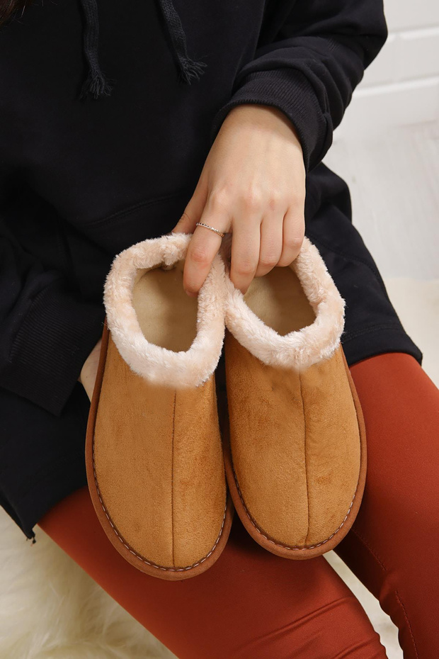 Unisex Panduf Ev Içi Ayakkabısı Yumuşak Taban - 1