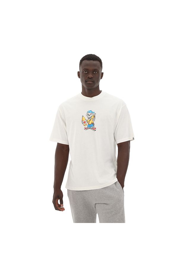 000hfrfs81-r Reggie Ss Erkek T-shirt Beyaz - 1