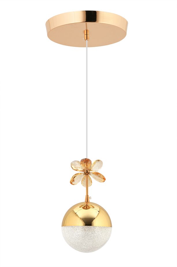 Kelebek Tekli Gold 3 Renk Ledli Modern Led Avize - 4