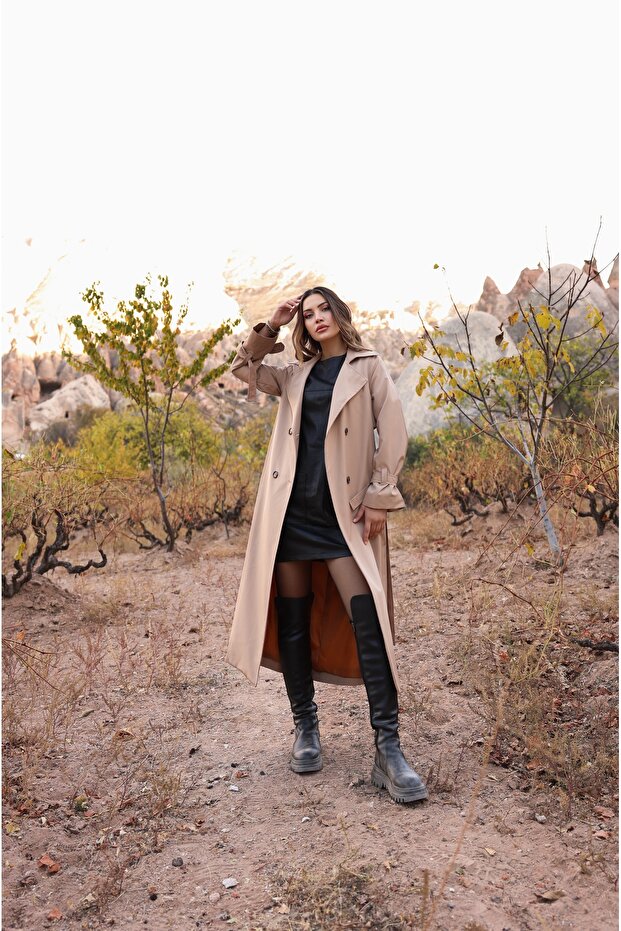 Parrot Oversize Trençkot - 4