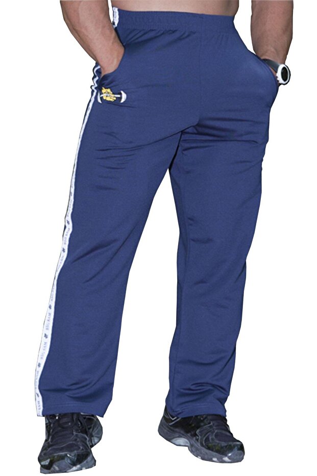 Polyester Lacquer Zippered Sweatpants - 983 - 1