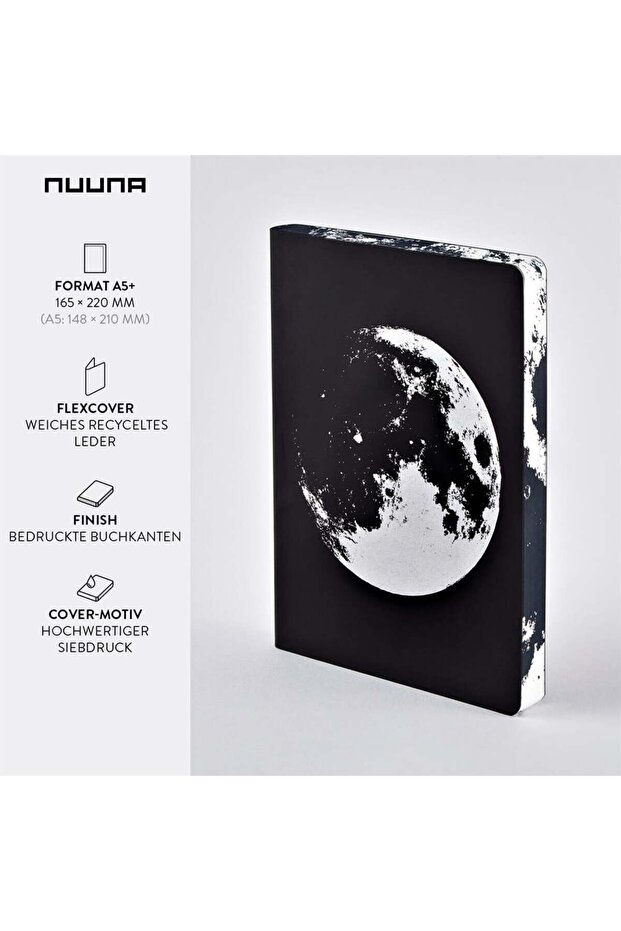Graphic L Moon Noktalı Defter - 5