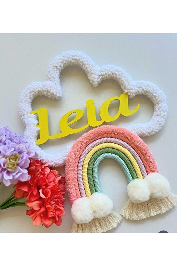 Macrame Door Ornament - 1