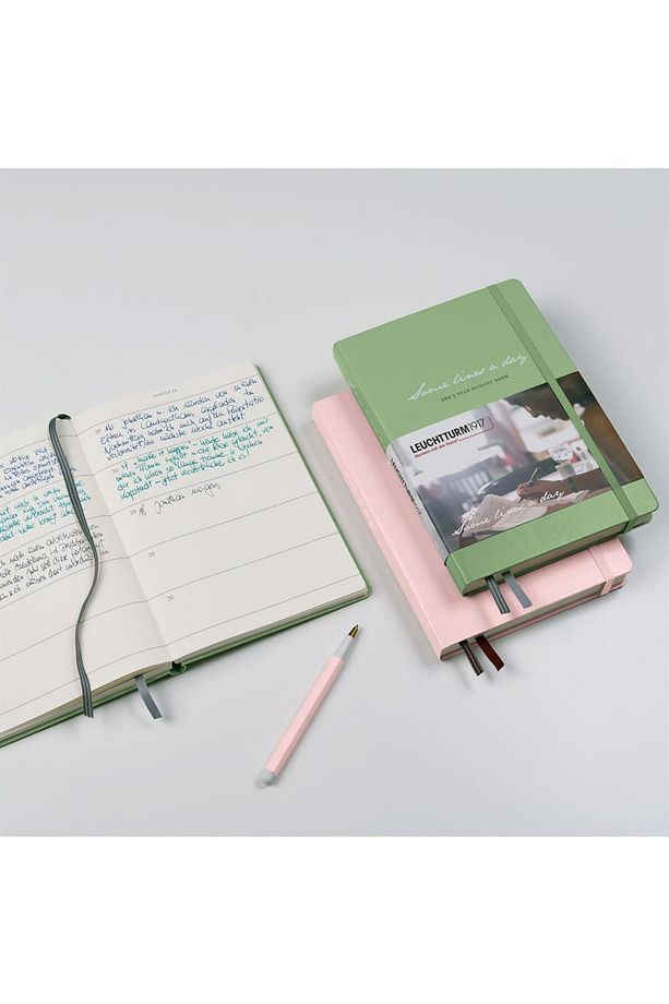 Some Lines A Day 5 Year Diary Defter Lilac - 4