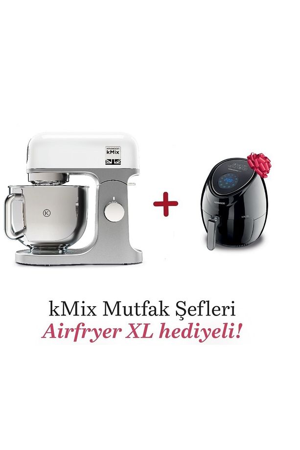 Kmix Mutfak Şefi Stand Mikser 5 Lt Kmx750wh Airfryer Xl Siyah Hfp30.000bk - 1