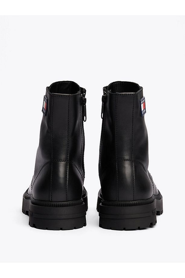 Tjm Lace Up Mıd Boot Smooth - 4