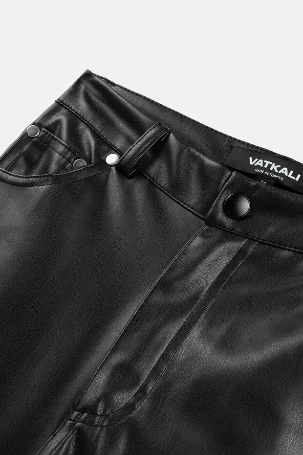Lederhose Schwarz - 5