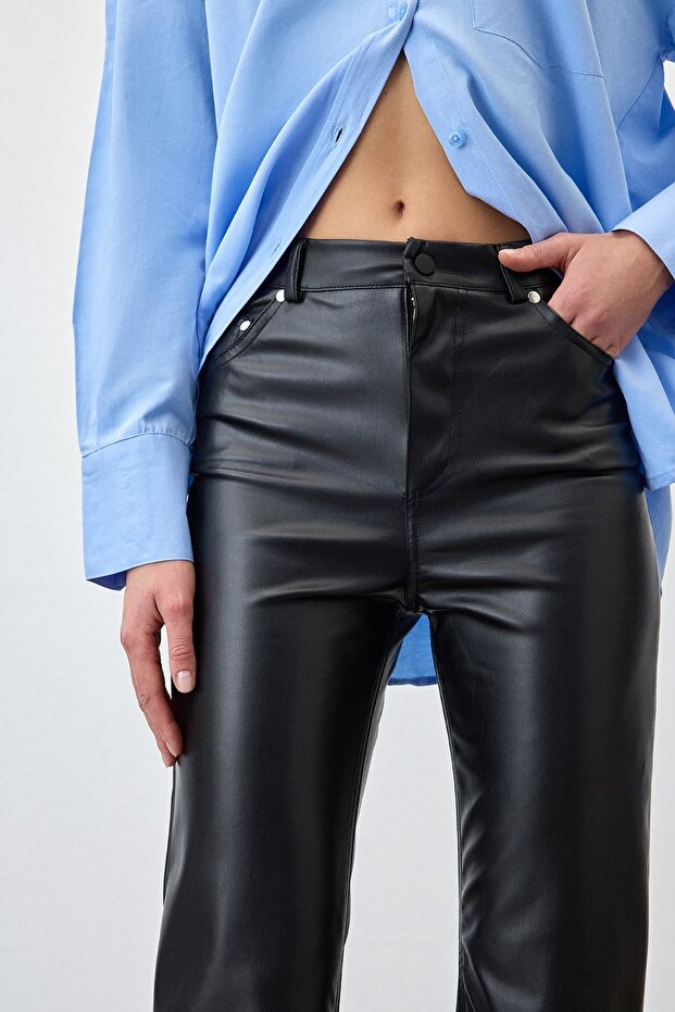 Lederhose Schwarz - 3