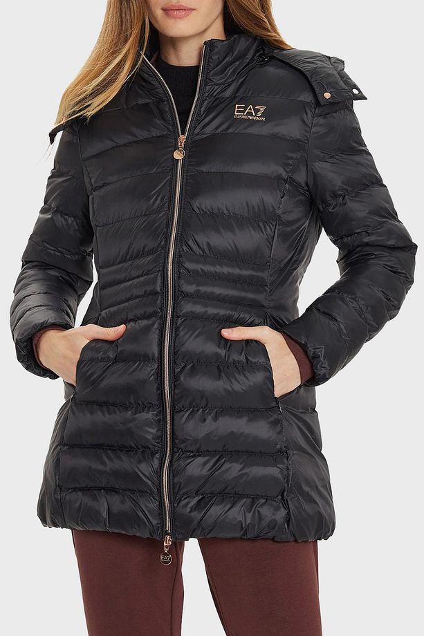 Kapitoneli Regular Fit Çıkarılabilir Kapüşonlu Şişme Mont  MONT 6DTK01 TN88Z 0210 - 1