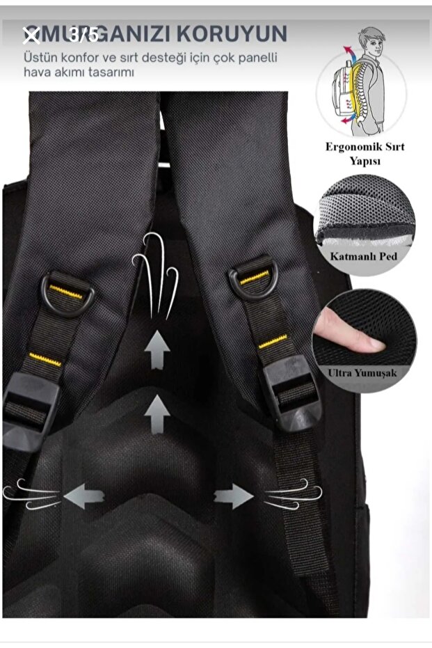 Dağcı çanta sirt - 3