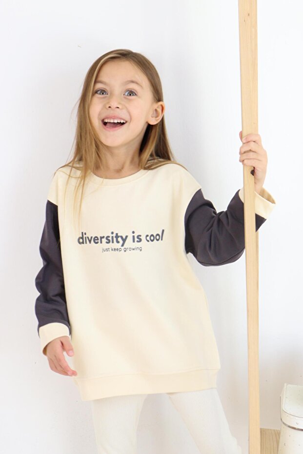 Diversity Baskılı Unisex Sweatshirt - 2