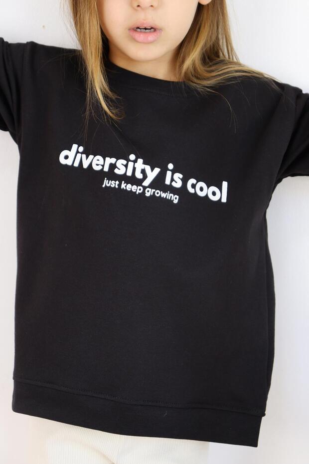 Diversity Baskılı Unisex Sweatshirt - 2