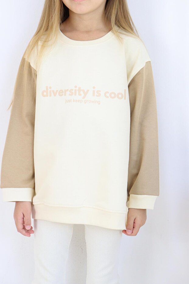 Diversity Baskılı Unisex Sweatshirt - 4