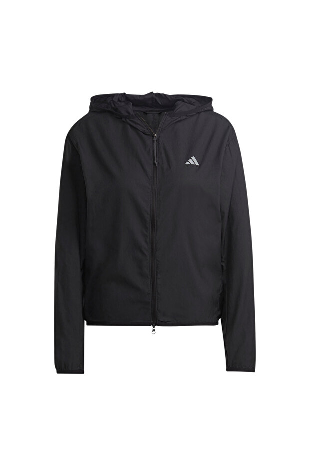 Run It Kadın Siyah Koşu Ceketi KADIN KOŞU CEKETİ HM4288 - 1