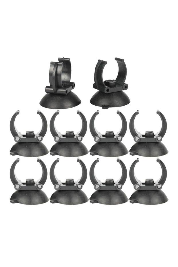 10Pcs Fish Tank Aquarium Suction Cups Heater Tube Holder Clamps Clips Aquarium Light Suction Clip...