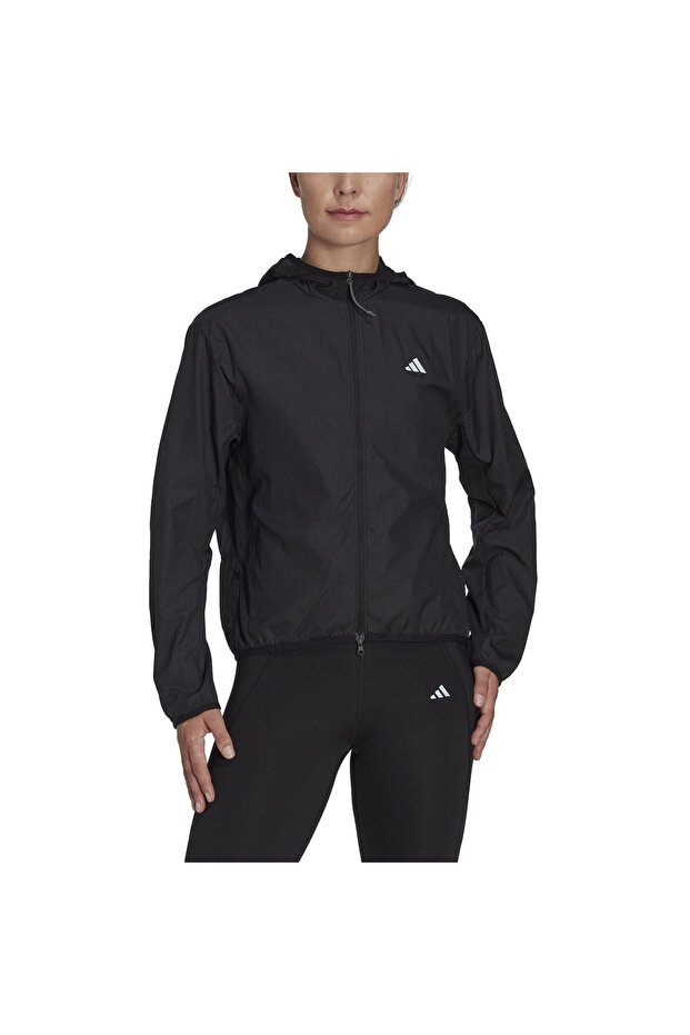 Run It Kadın Siyah Koşu Ceketi KADIN KOŞU CEKETİ HM4288 - 3