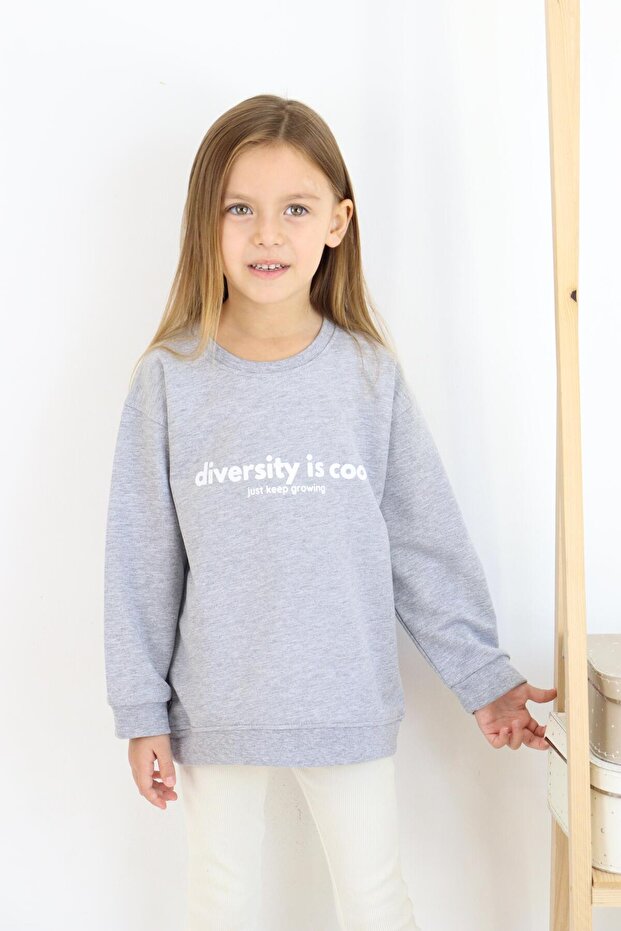 Diversity Baskılı Unisex Sweatshirt - 1