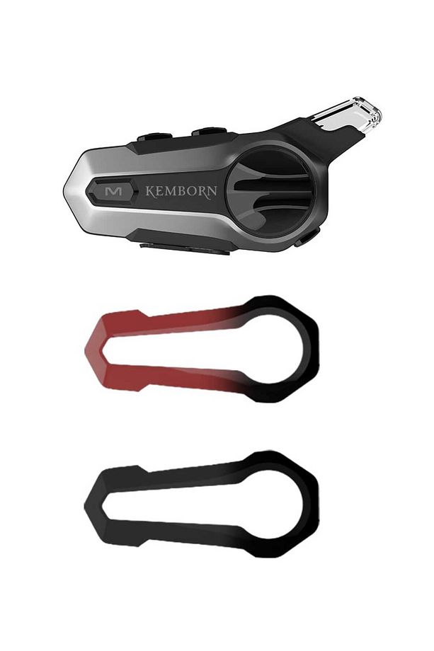 Motosiklet Çene Açılır Ve Yarım Kask Kulaklık Intercom Seti 1 Adet 2 Kişilik Intrekom Bluetooth... - 3