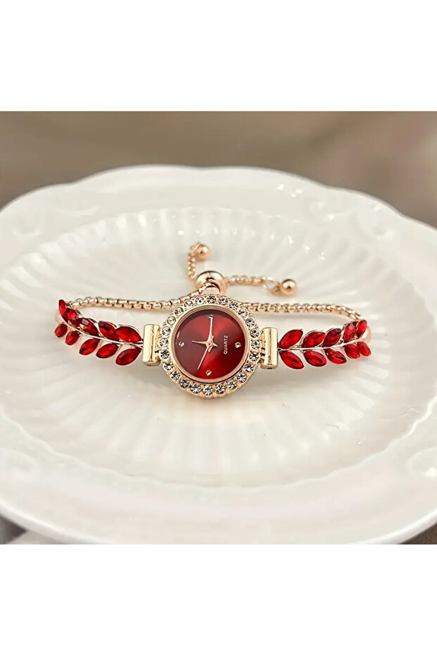 Adjustable Red Watch - 4