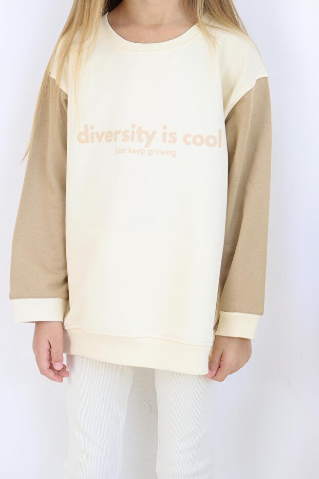 Diversity Baskılı Unisex Sweatshirt - 3