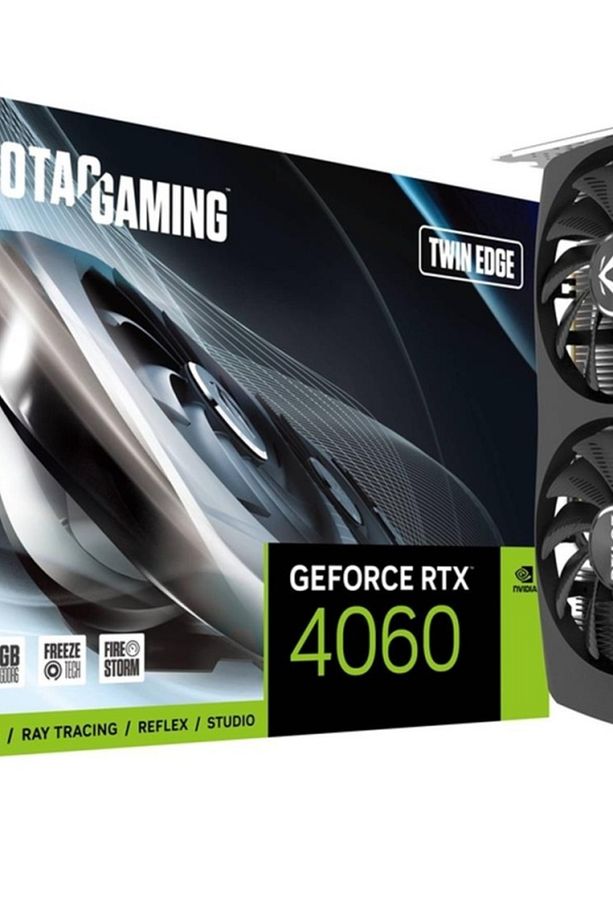 Rtx4060 Kutulu Gaming Twin Edge Zt-d40600e-10m 128bit Gddr6 8 Gb Kutulu Ekran Kartı - 1