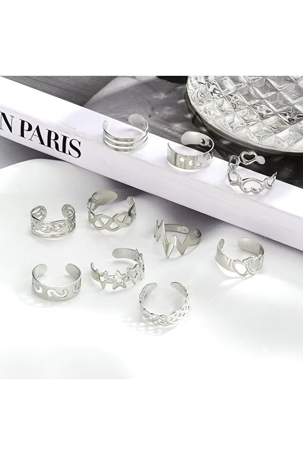 Dunphy Toe Finger Ring Set - 2