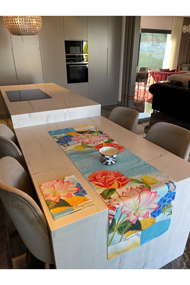 Çiçekli Runner - 2