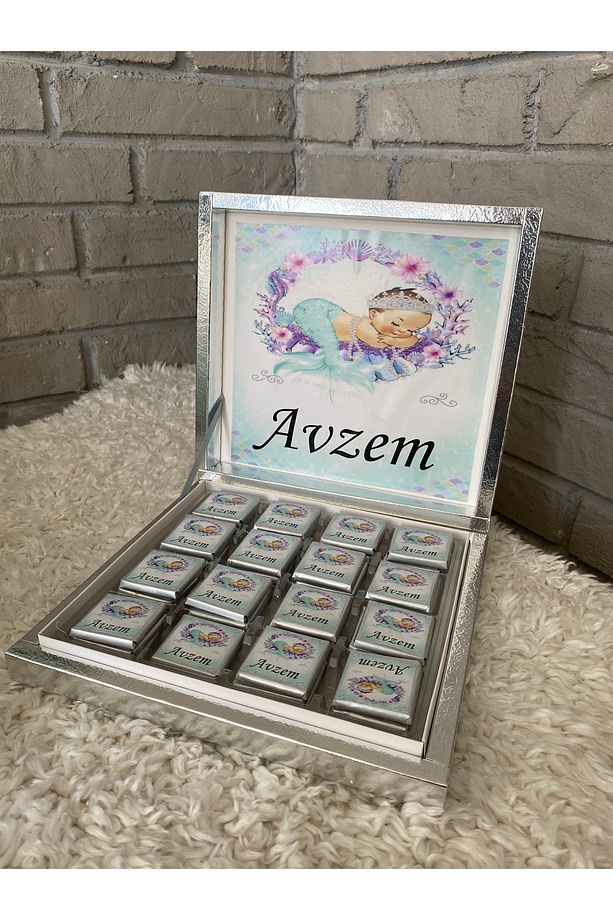 Bulut Bubble Ayıcıklı Bebek Kapı  Duvar Süsü Yastık ve Çikolata - 2