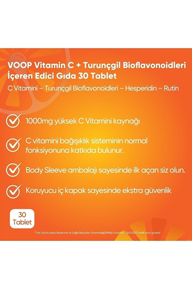 C Vitamini 1000 Mg - 30 Tablet - 6