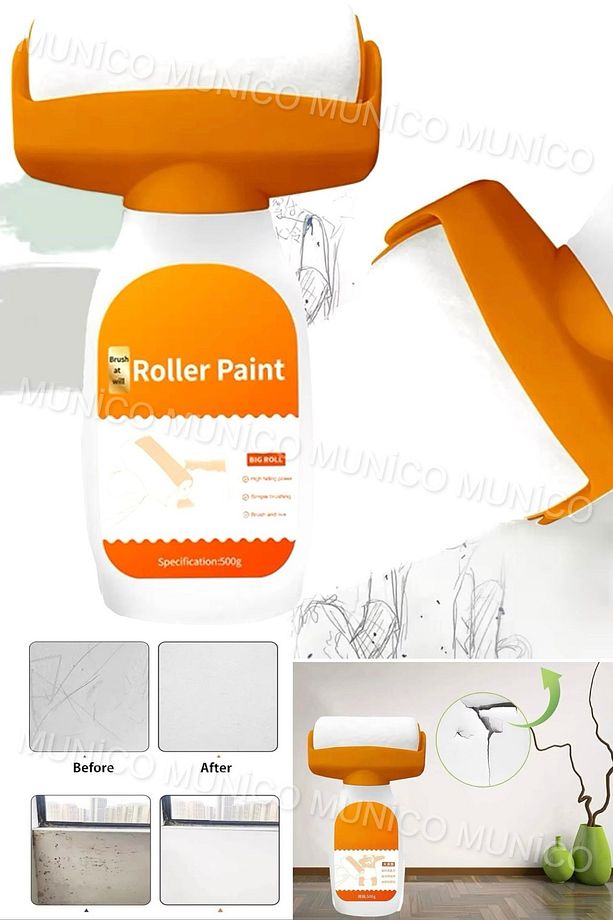 DIY Yenileme Duvar Reklamları Duvar Tamir Rulosu Boya Duvar Tamir Macunu Badana Çivi İzi Kapatma - 4