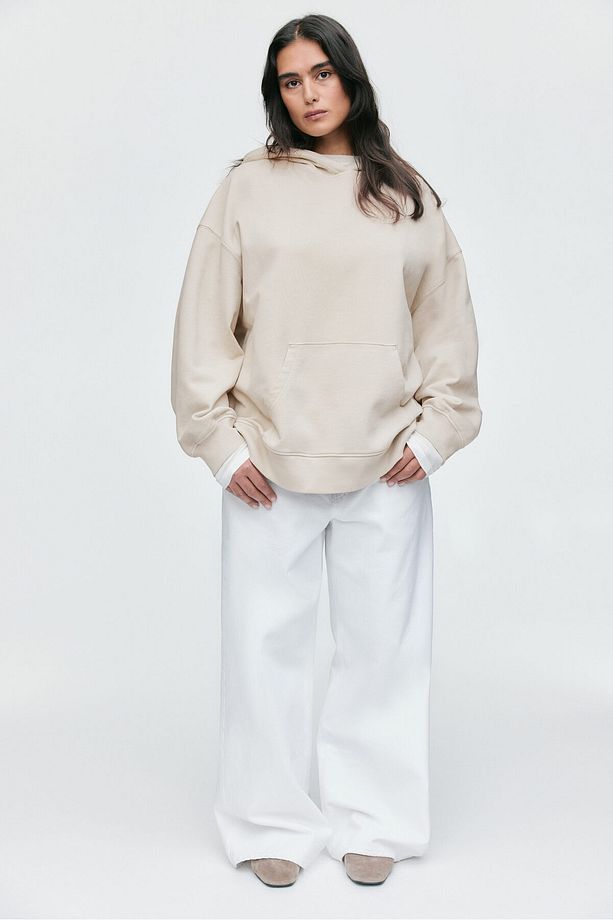 Kapüşonlu Oversize Üst - 3