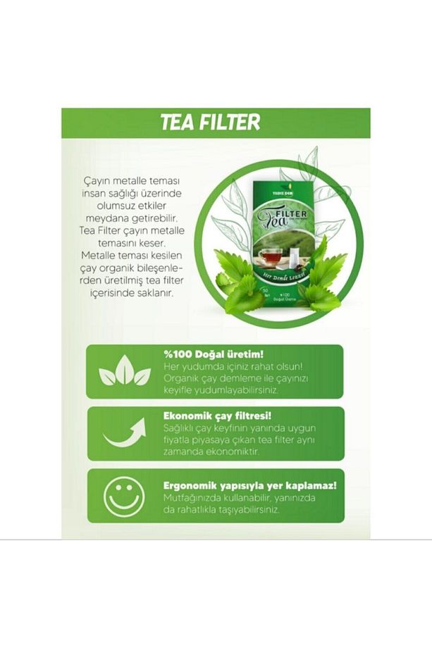 Çay Demleme Filtresi  Poşeti - 5