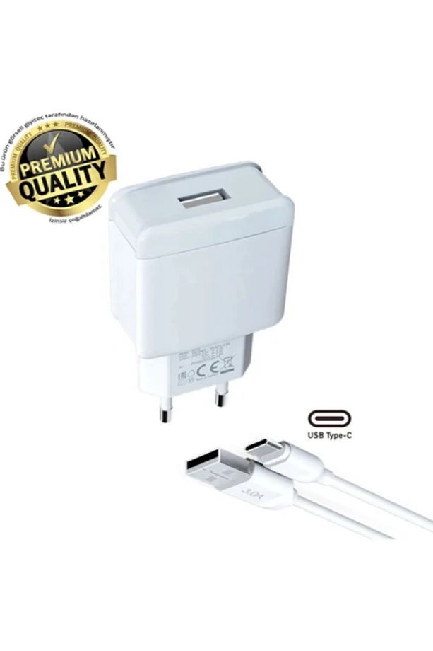 Samsung Galaxy A04 A04s A02s A11 A12 A13 A14 Uyumlu Hızlı Şarj Aleti Cihazı Seti Usb To Type-c - 3