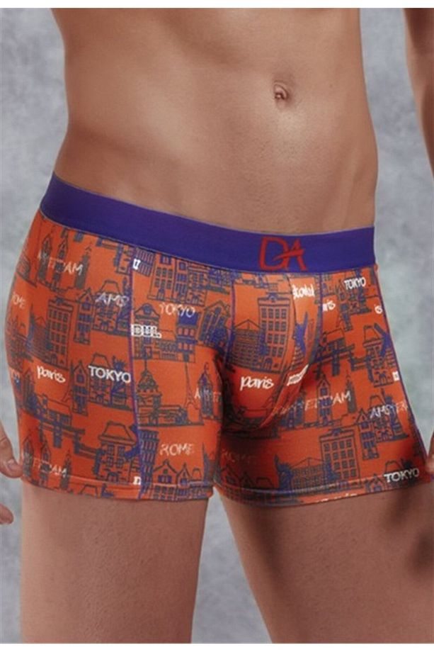 Erkek Modal Çok Renkli Baskılı Torbalı Normal Paça Boxer 1897 - 3