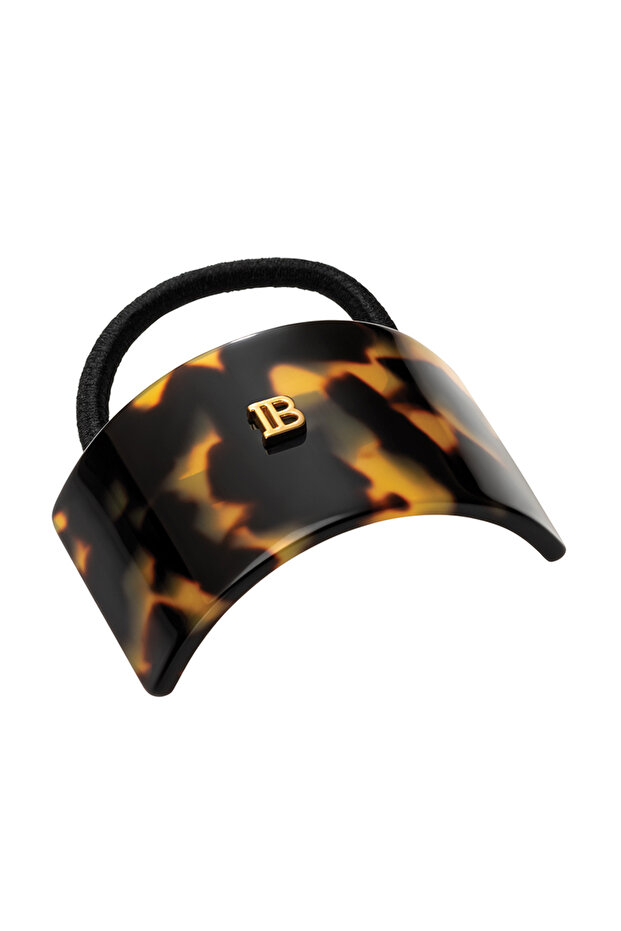 Cellulose Acetate Elastique pour Cheveux Tortoise Shell Clasp - 1