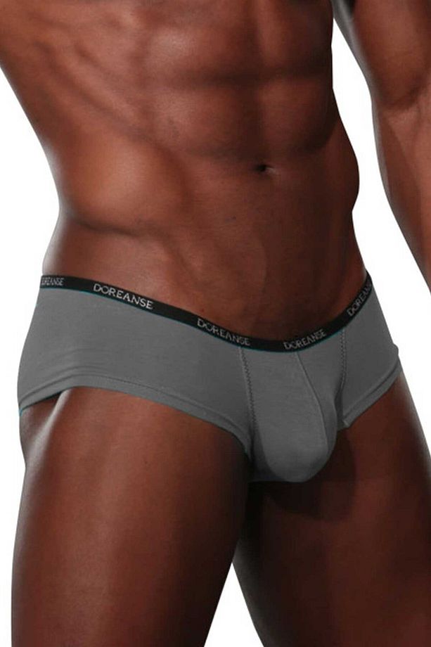 Erkek Modal Torbalı Ince Bel Bantlı Mini Paça Boxer 1781 - 4