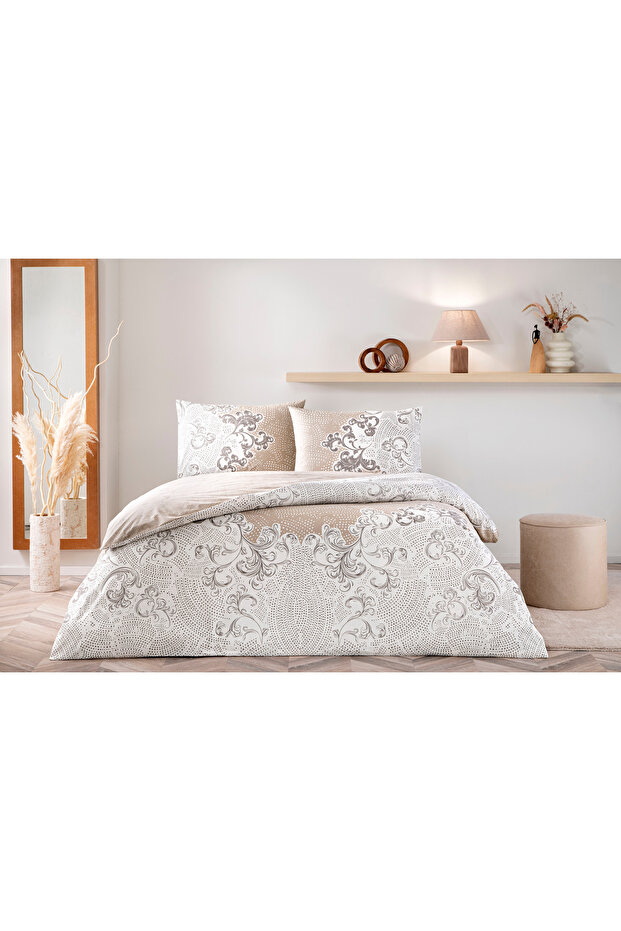 طقم سرير مزدوج من CROWN RANFORCE مقاس 200 × 220 سم