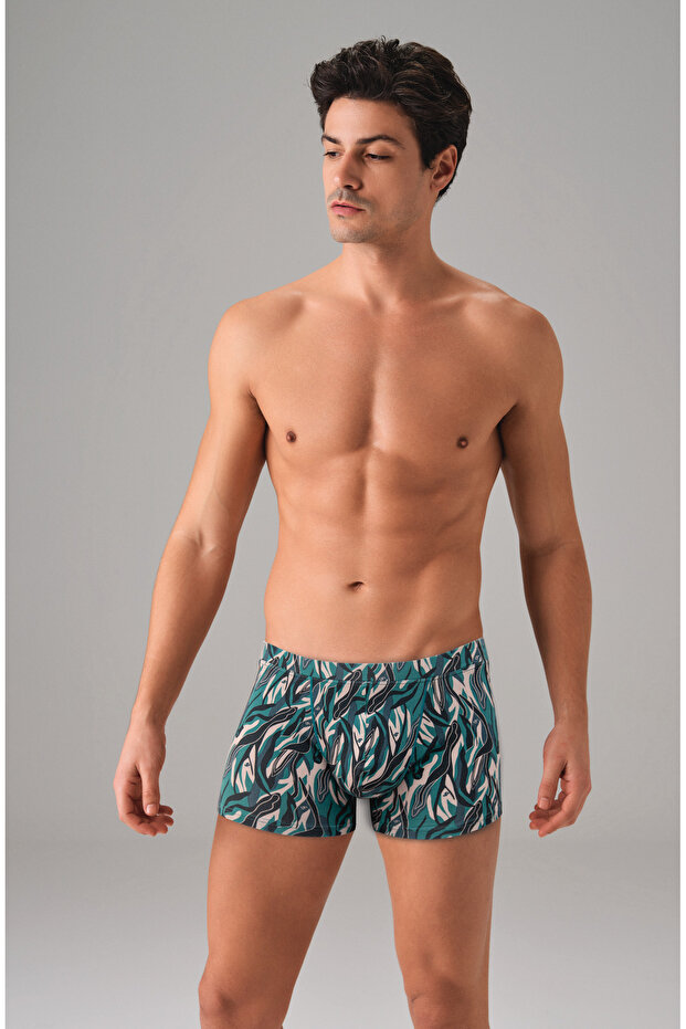Men's Aquatic Patterned Boxers 1724