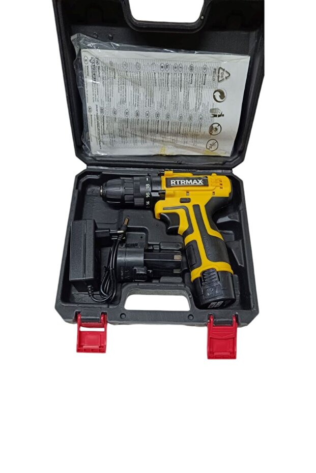 / Rtm332 Çift Akü Şarjlı Matkap - 1