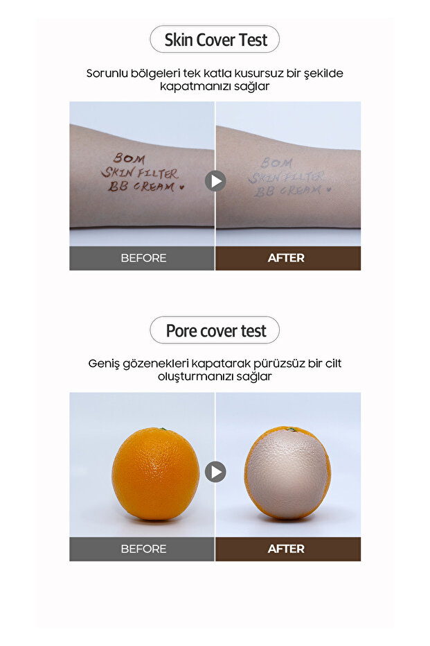 Bb Cream Skin Filter Bb Cream with High Coverage and Skin Care Effect Spf50 Pa Protector - 7
