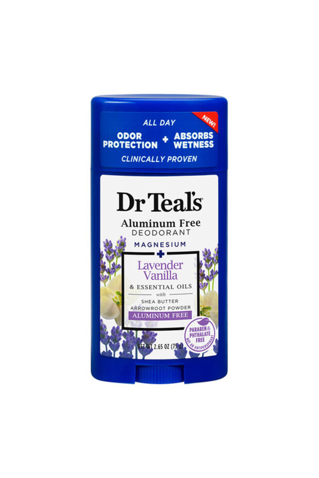 Dr Teal's Aluminum Free Deodorant Lavender Vanilla 75g