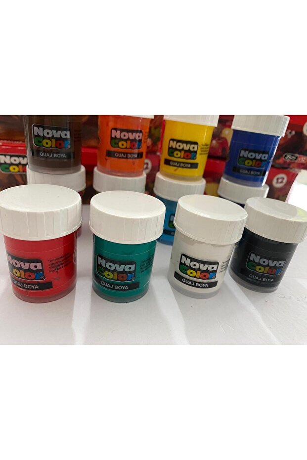 12 Adet 25 ml Guaj Boya - 2