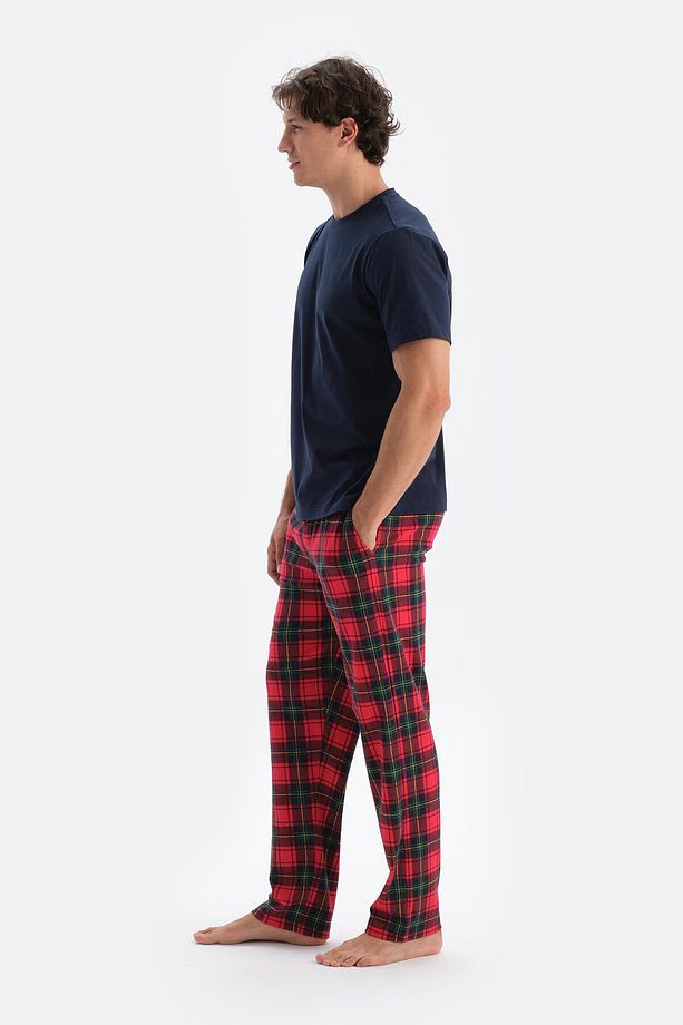 Multıcolor Erkek O Yaka Pijama Takımı - 3