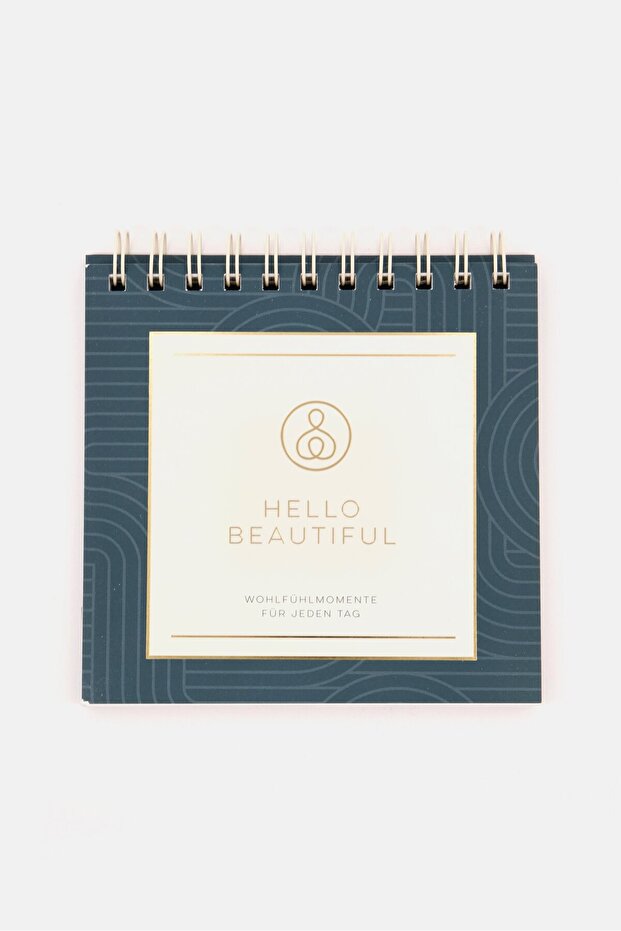 حامل كتب Hello Beautiful، باللون الأخضر الداكن