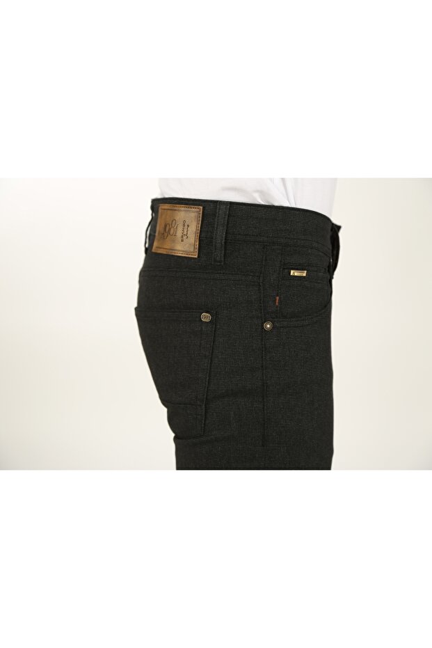 Gabardin Pantolon Siyah - 8