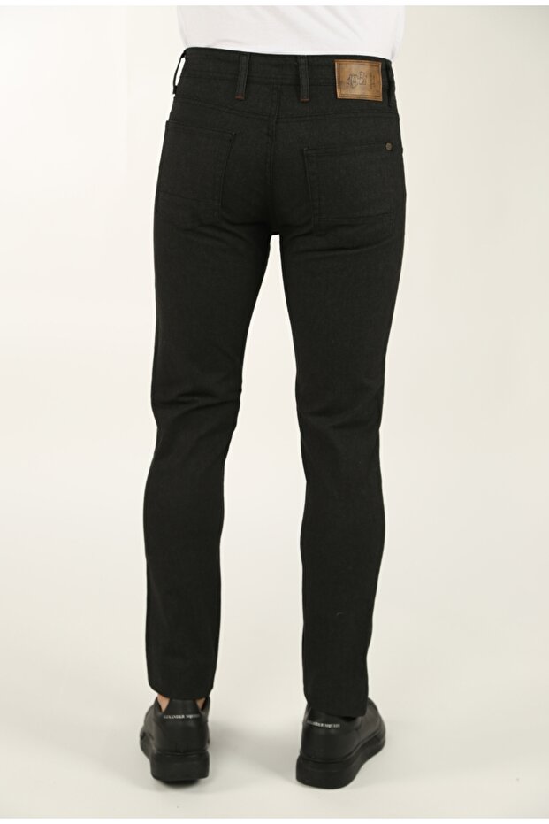 Gabardin Pantolon Siyah - 5